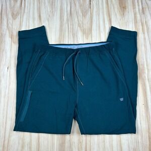 Mack Weldon Sweatpants Mens Large Green Joggers Lounge Pants Taper